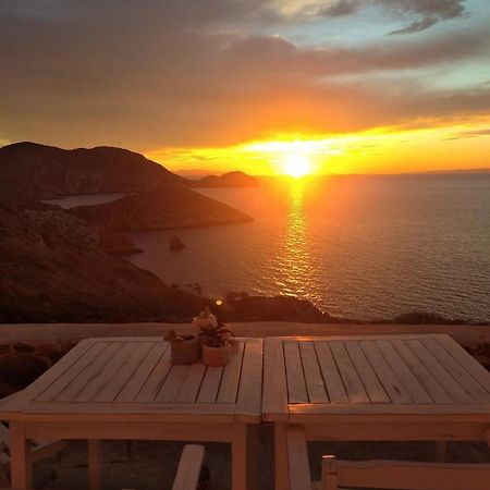 C & C _ Cycladic House With Endless Sea View Villa Ermoupoli Eksteriør billede