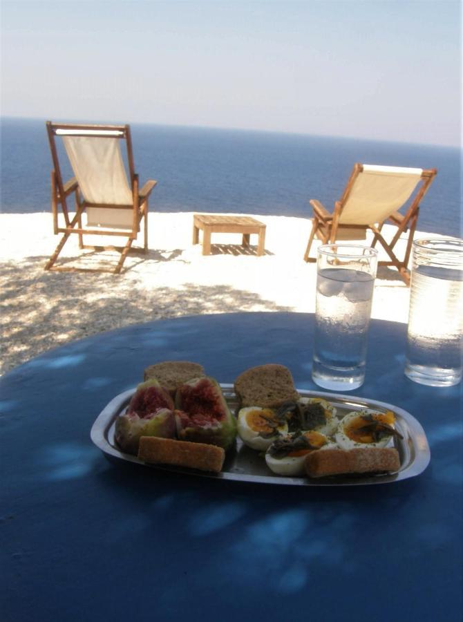 C & C _ Cycladic House With Endless Sea View Villa Ermoupoli Eksteriør billede