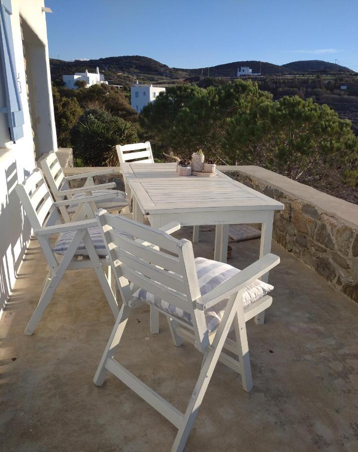 C & C _ Cycladic House With Endless Sea View Villa Ermoupoli Eksteriør billede