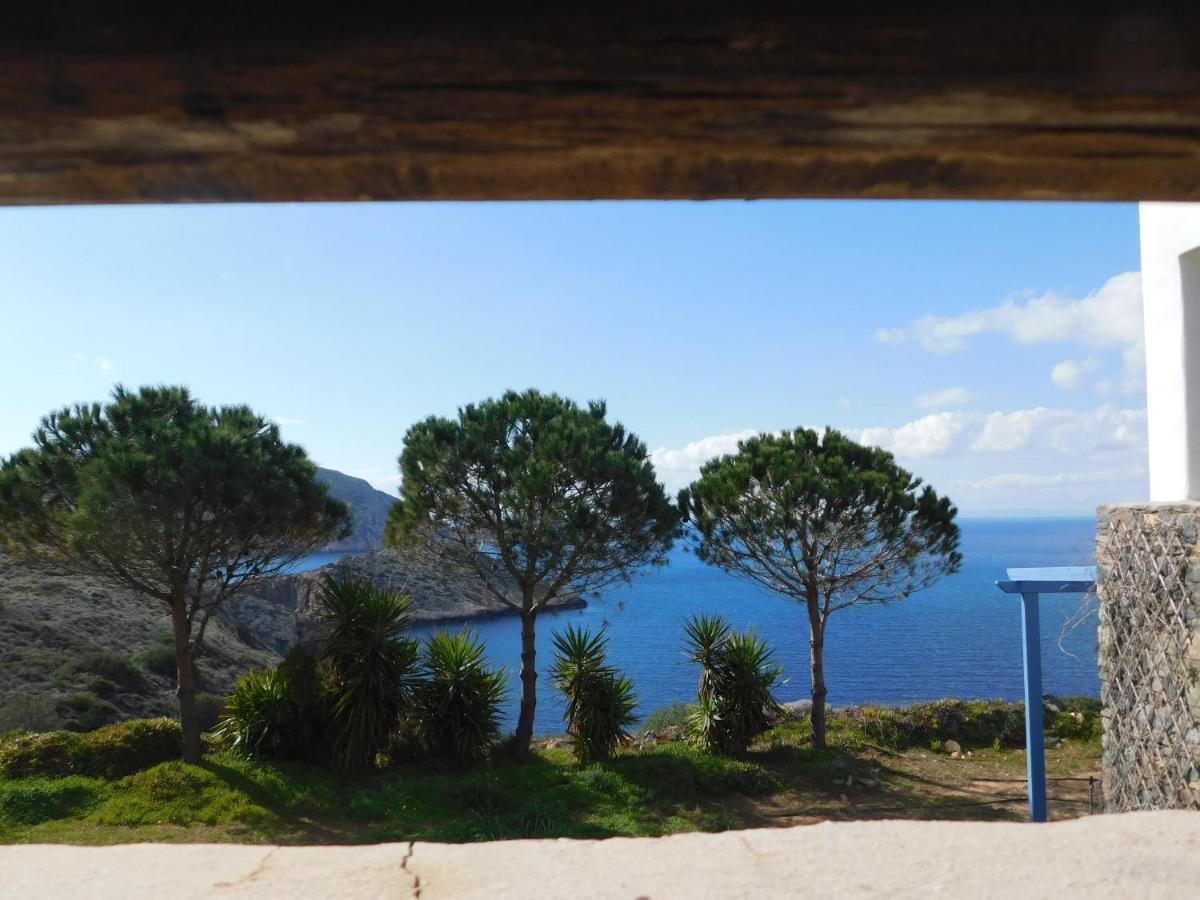 C & C _ Cycladic House With Endless Sea View Villa Ermoupoli Eksteriør billede