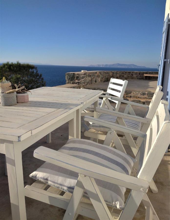 C & C _ Cycladic House With Endless Sea View Villa Ermoupoli Eksteriør billede